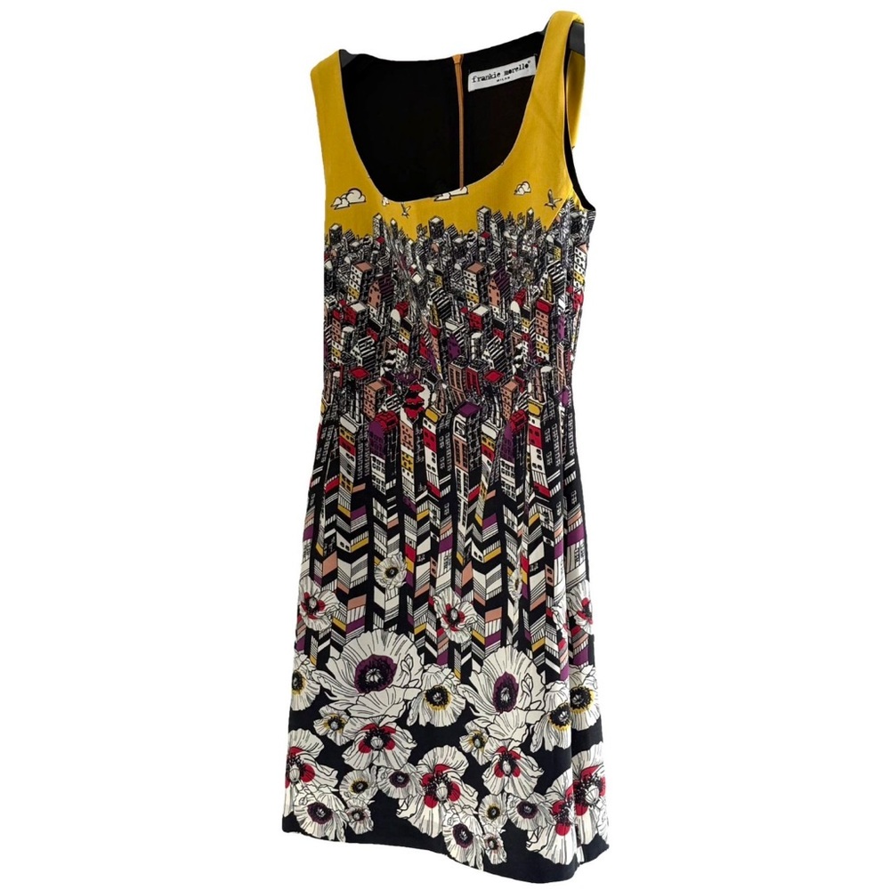 FRANKIE MORELLO Lana Vergine Dress – IT 40 (Fits S/M) –Made in Italy –Statement - Picture 2 of 10